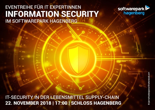 Information Security Event im Softwarepark Hagenberg: IT-Security in der Lebensmittellieferkette